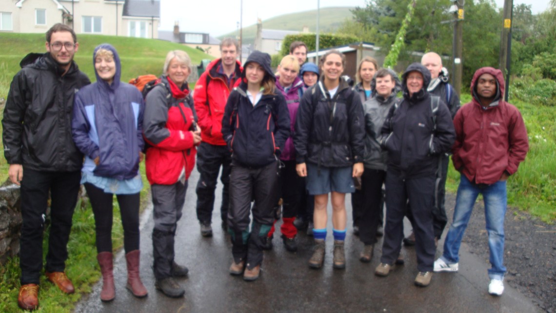 start from Kirk Yetholm