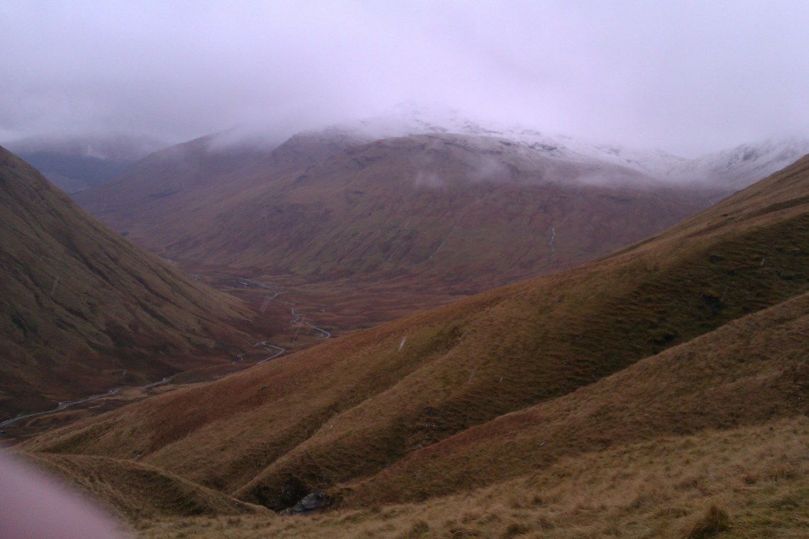 Views towards Glen Lyon