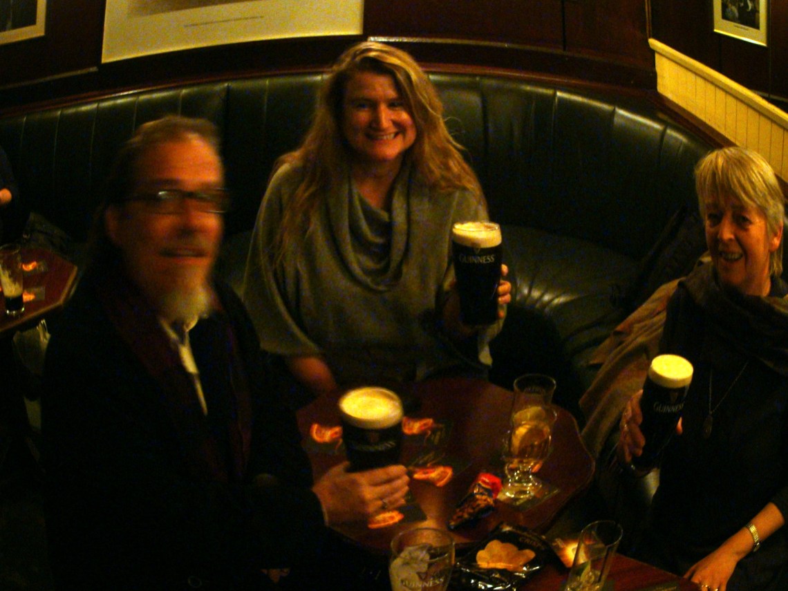 Kehoes pub with Guilherme and Jessica