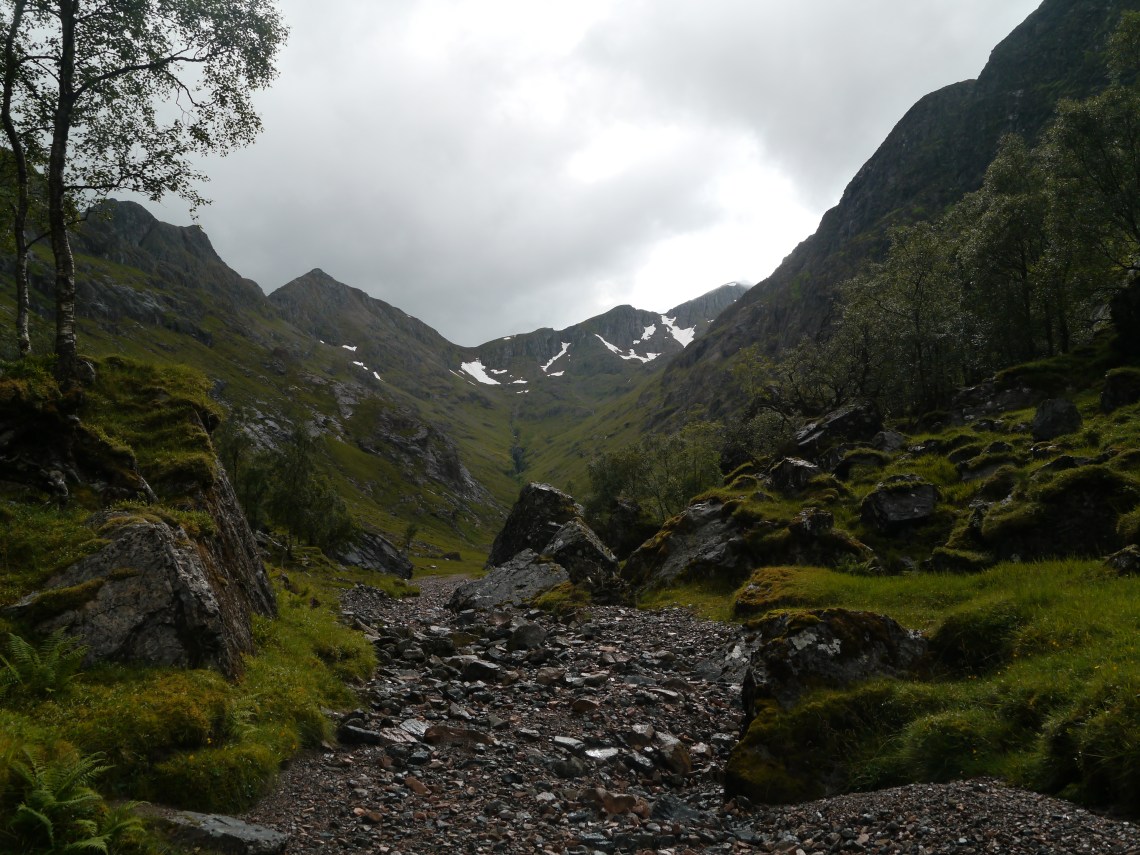return towards Glencoe
