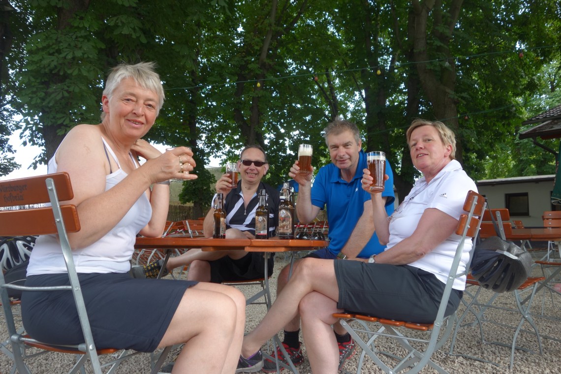 Beergarden in Wuerzburg