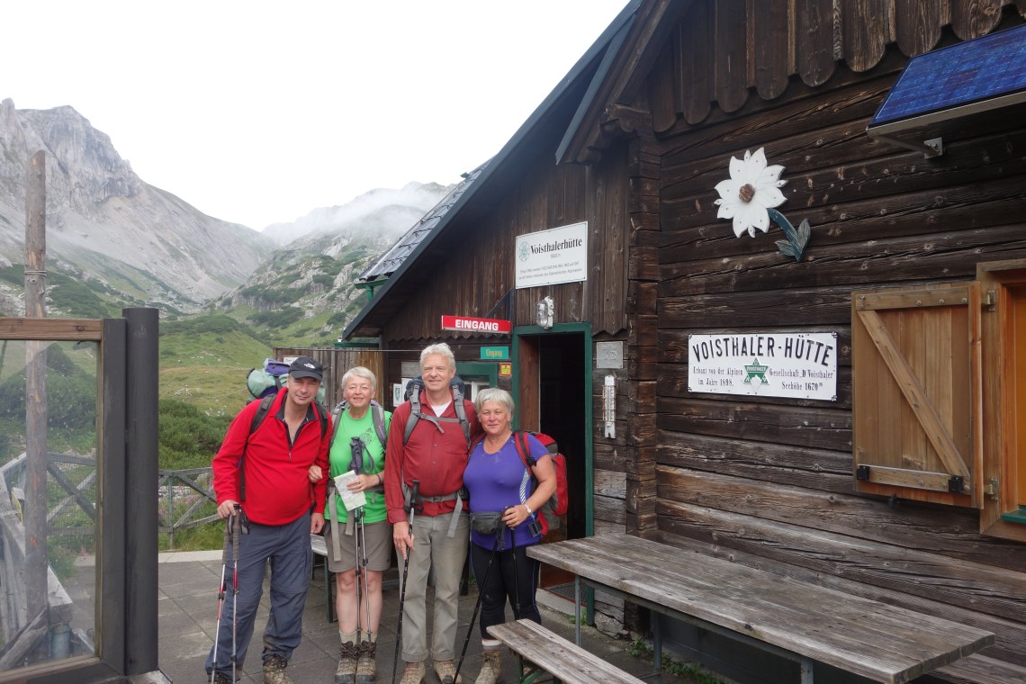 at Voisthaler Huette