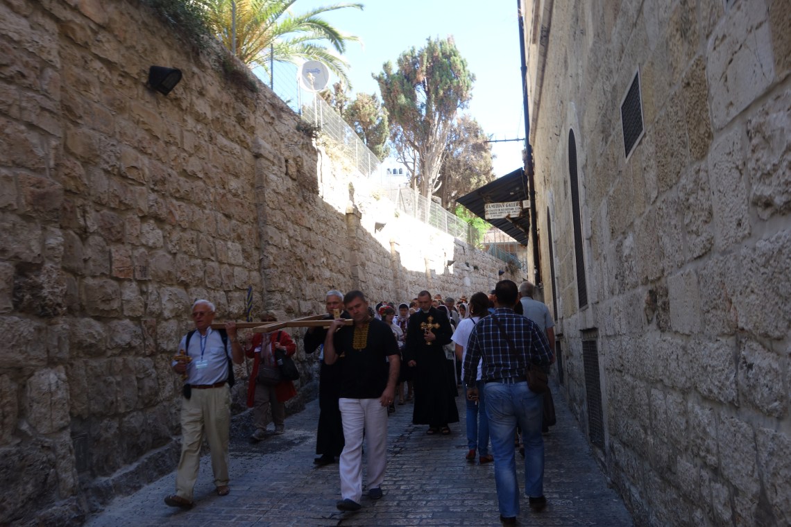 On the Via Dolorosa