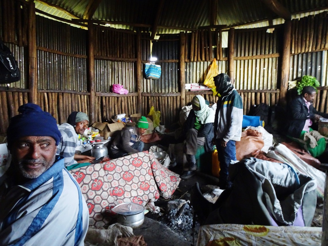 Inside the Camp Kitchen